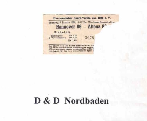 Ticket eintrittskarte 59 - /,