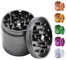 Grinder Crusher 55mm Alu Kräutermühle Metall mehrfarbig Mühle Herb