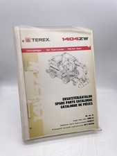 ++ Terex  / Zweiwege Bagger / 1404 ZW / Ersatzteilliste / Parts List ++