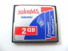 2GB Compact Flash Card ( 2 GB CF Karte ) TakeMs gebraucht