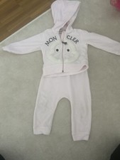Original Moncler Samt Anzug 18 M