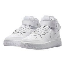 Nike Air Force 1 Mid Easyon (GS) Größe UK 6 weiß Damen Kinder Unisex neu authentisch