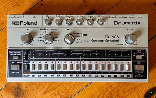 Roland 606 analog drum - roland,