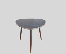 50er 60er Jahre Beistelltisch Nierentisch Couchtisch Tisch Dreibein ca69x69x59cm