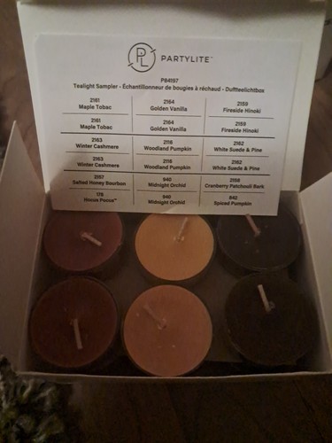 Partylite duftteelichtbox fall - partylite,