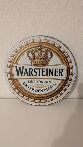 Warsteiner blechschild rund - warsteiner,