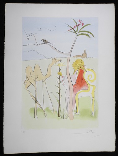 Salvador dali radierung - salvador,