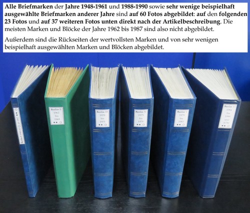 Berlin sammlung 1948 1990 - berlin,