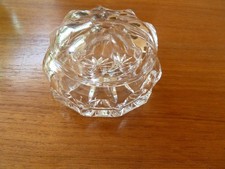 kleine Glasdose - Deckeldose -