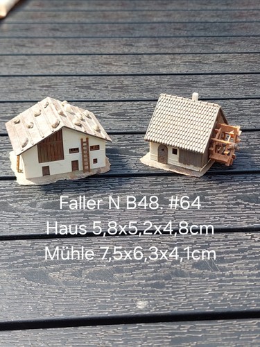 Faller häuschen und - n,