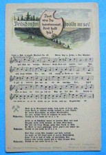 Alte AK  Anton Günther Nr. 43 , Deitsch on frei wolln mr. sei !