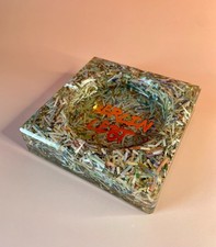 Resin Aschenbecher echtes Geld