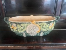 Vintage Art Deco -Jugendstil - Keramik Schale oval - Engel