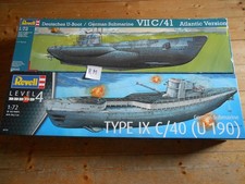 1/72 Revell  zwei Dt. U-Boote