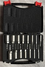 Mehrzweck Sechskant Steckschlüsselsatz 15-teilig von 5,5 bis 19 mm
