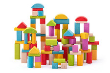 Holzbausteine - natur