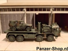 Bundeswehr RMMV HX Multi LKW, Flatbed, Spur Z, 1:220, Unbemalt, Fahrzeuge