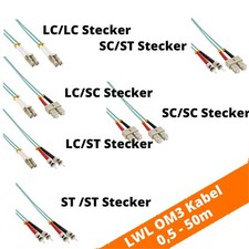 Lwl duplex patch kabel om2 - kabel,