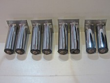 4x Couchfüße Verchromt Sofafüße Möbelbeine Möbelfüße Tischbeine Metall H: 15,5cm