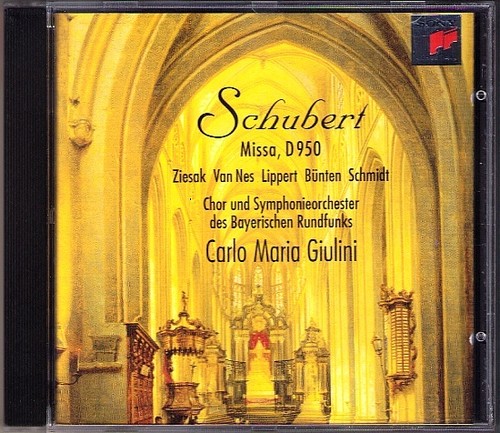 Giulini schubert messe dur - schubert,