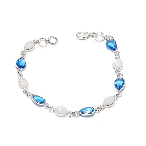 Mondstein blauer tansanit - &,