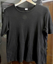 Living Crafts T-Shirt schwarz washed out Gr. 50 100% Ökobaumwolle Shirt