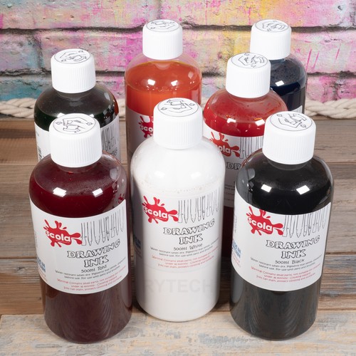 Scola zeichentusche 500ml - zeichentusche,