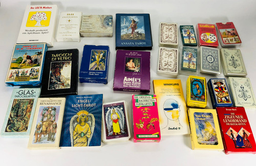 Alte tarot karten - alte, karten/