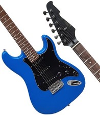 OPTIK ! E-GITARRE MATT BLAU -
