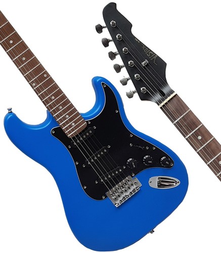 Optik gitarre matt blau - !,