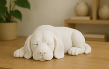 Gedruckter schlafender hund - 3d-gedruckter,