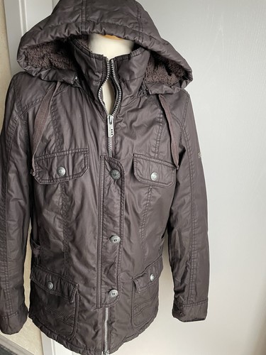 Damen jacke braun mit - jacke,