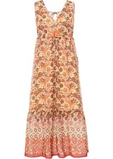 Maxikleid mit tiefem