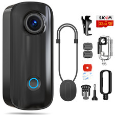 Action Cam 4K 30FPS Mini Body Kamera WiFi Helmcamera 30M Wasserdicht SJCAM C100+