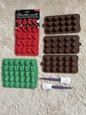 2 Scentsy Spatel für Duftlampe neu 5 Silikonformen Weihnachten für Scentsy Bar