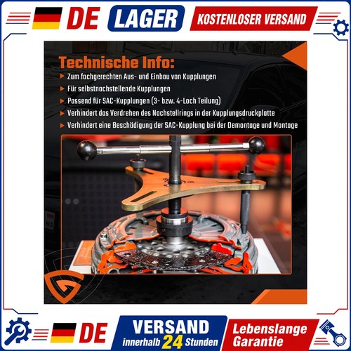 Kupplungswerkzeug sac kupplung - sac,
