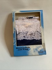 Negligee VINTAGE original 60er Jahre Spitze Blau Gr. 48