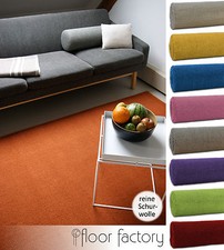 Moderner Designer Wollteppich Loft reine Wolle in leuchtenden modernen Farben