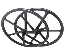 29-Zoll Kohlefaser-Sechs-Speichen-Rad-AM XC Mountainbike Laufradsatz HG XDR