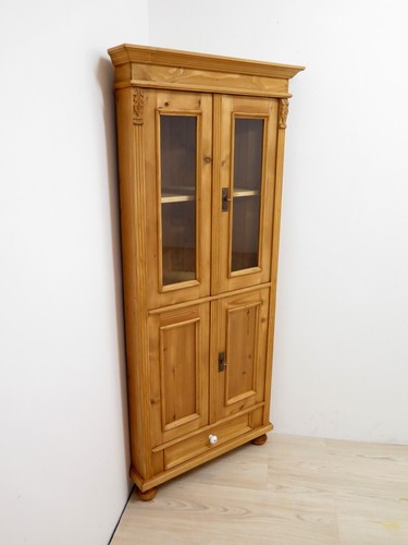 Schöner landhaus eckschrank - schöner, landhaus-eckschrank
