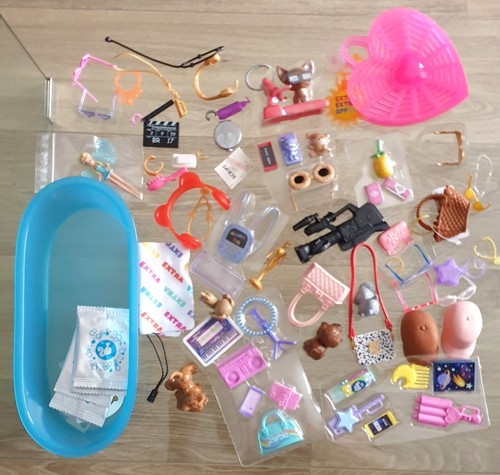 Barbie set miniaturen - set,