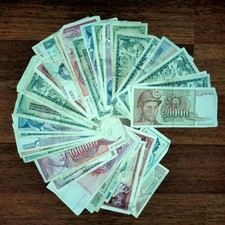 Alte Banknoten für Sammler