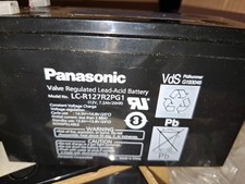 1-5 Panasonic LC-R127R2PG1 AGM Batterie 12V 7,2Ah | gebraucht, geprüft | Akku