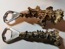 Vintage Flaschenöffner Kapselheber Reh Horn Griff