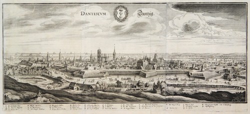Danzig gdansk gesamtansicht - gdansk,