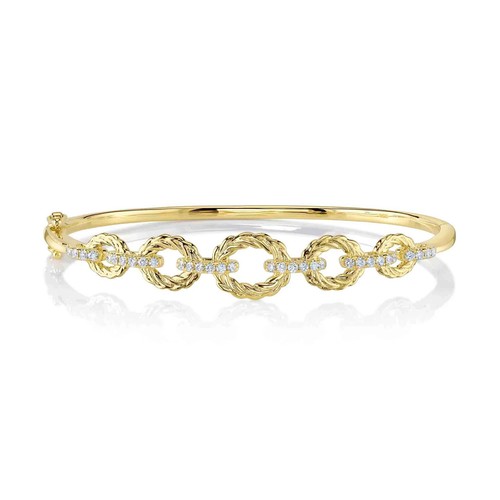14k gelbgold kranz lorbeer - 14k,