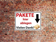 Schild Aufkleber Alu Dibond