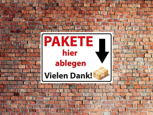 Schild aufkleber alu - schild, dibond