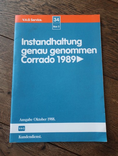 Handbuch vag service - service, reparatur