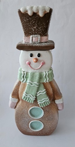 Deko schneemann keramik - xl,